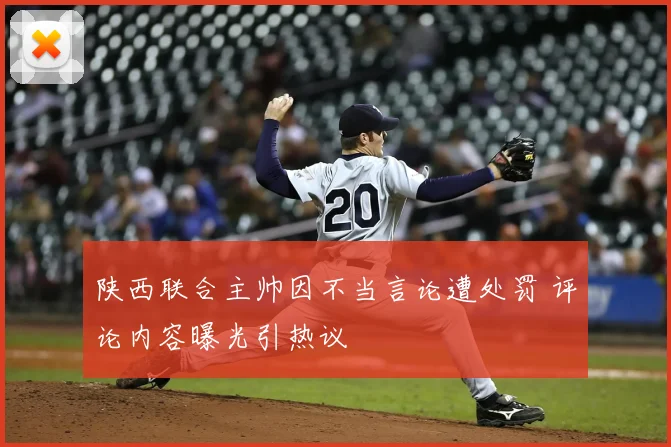 陕西联合主帅因不当言论遭处罚 评论内容曝光引热议